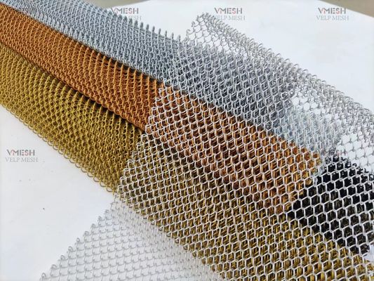 Hotle için Mimari Dekoratif Alüminyum Metal Duş Perdesi