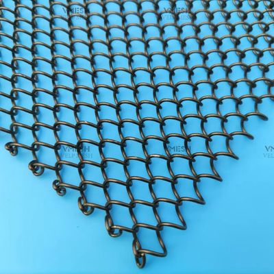 Metal Draperi Zincir Posta Ağı Perde Metal Bobin Perde Metal Mesh Perde Ağı Uzay Bölme ve Oda Bölücü