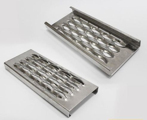 Alüminyum Paslanmaz Çelik Güvenlik Izgarası Merdiven Basamakları 1-4m Uzunluk