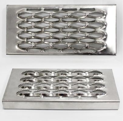 Anti-Skid Grip Strut Safety Perforated Grating Metal Walkway Paneller