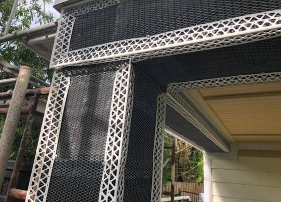 3.4lbs G30 G60 Çinko Stucco Tel Ağı Galvanizli Genişletilmiş Metal Lat