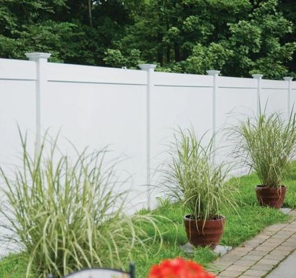 Kolay Kurulum PVC Tam Gizlilik Vinil Bahçe Çit Paneli