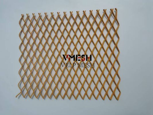 0.5mm Kalınlığı Duvar Paneli için Alüminyum Genişletilmiş Metal Tel Ağı