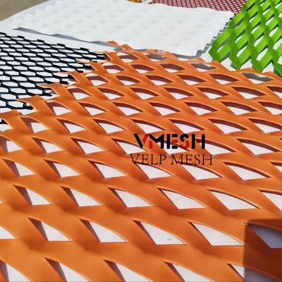 Yüksek Kaliteli Duvar Paneli Genişletilmiş Perforasyonlu Ekran Metal Tel Ağı