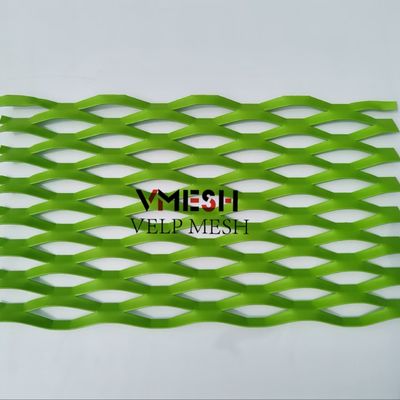 Altıgen Delik Genişletilmiş Perde Duvarı Metal Mesh Cephe Kaplama Cepheler Dekorasyon