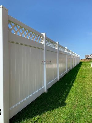 Dışarıda 1.8m x 2.4m Vinyl Gizlilik Çit Bahçe Havuzu Ev Villa