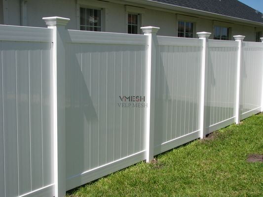 % 100 bakire malzeme vinil çiftlik çit 6x8ft Beyaz