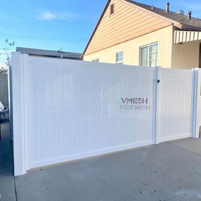 Yüksek Güçlü 6 Ayak Pvc Gizlilik Çit Bakım Ücretsiz