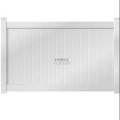 Plastik 8 Foot Pvc Gizlilik Çit Bahçe Havuz Ev Villa Piket Açık Paneller