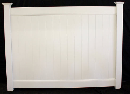 Virgin Environmental Privacy Screen Pvc Plastik Vinyl Çit Yard için