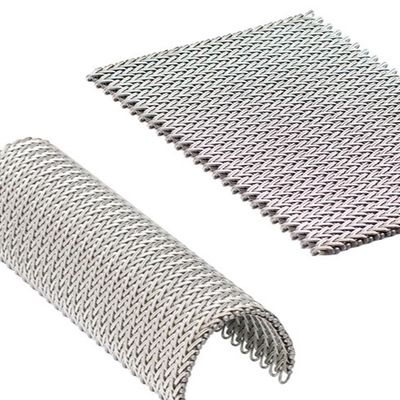 Dekoratif Paslanmaz Çelik Düz Spiral Perde Duvarı için Dokunmuş Tel Ağı
