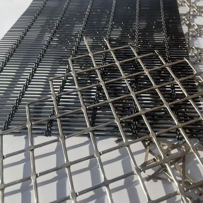 Paslanmaz Çelik 304 Mimarlık Metal Ağı Bina Dekoratif