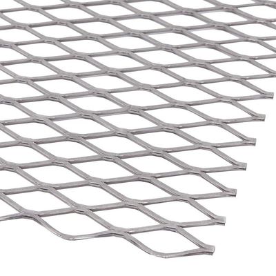 Anti korozyon galvanize genişletilmiş metal örgü düzleştirilmiş yükseltilmiş yapı