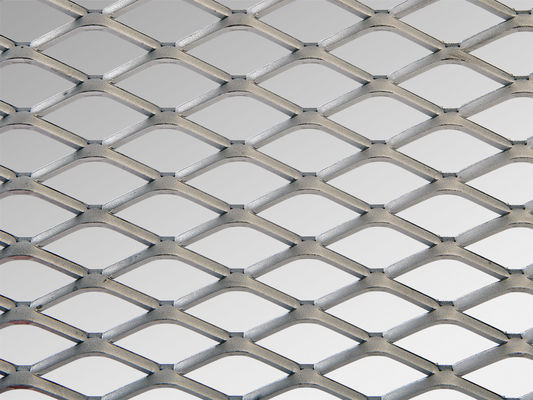 Ağır Güçlü Elmas Galvanizli Çelik Genişletilmiş Metal İnşaat Metal Mesh