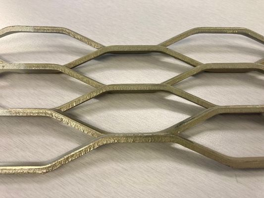 Dış Mekan Pencere Kuyu Kapağı için Toz Boyalı Siyah Renkli Genişletilmiş Metal Mesh