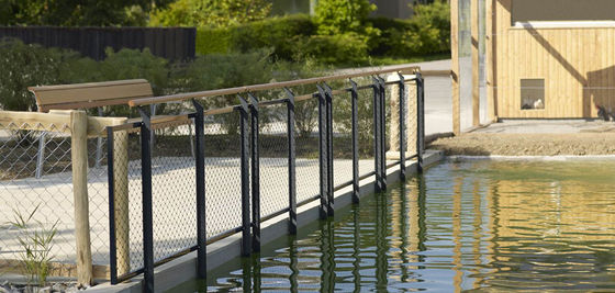 Uzun Ömürlü ve Toksik Olmayan Özelliklere Sahip, Hayvanat Bahçesi Çiti ve Kuş Kafesi için UV Dayanımlı Paslanmaz Çelik Halat Örgü