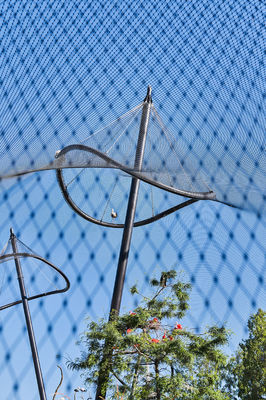 Esnek Kablo Ağı Paslanmaz Çelik Tel İpi Ağı Balustrada Ağı Çit Koruyucu İpi Ağı