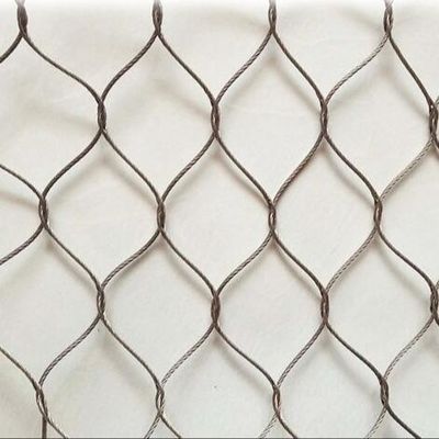 Korkuluk Dolgu Cephe Kaplama İçin Mimari Tel Halat Mesh