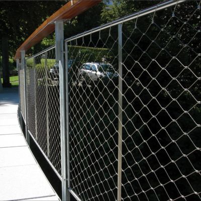 Fabrika Üretimi Paslanmaz Çelik Kablo Net Dokuma Halat Tel Kuş Hayvanat Bahçesi Mesh