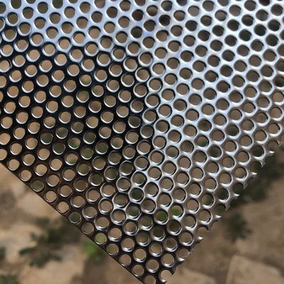 Paslanmaz Çelik Mikro Perforasyonlu Yaprak Yuvarlak delik Perforasyonlu Filtre Ağı