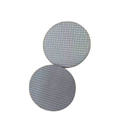Çeşitli Katmanlı Yapı Paslanmaz Çelik Sintered Mesh Filtre Yuvarlak Disk Kahve İçin