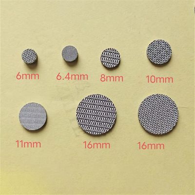 Özel kesim hassasiyeti 0.5-300μm Çok katmanlı sinterli filtre ortamı