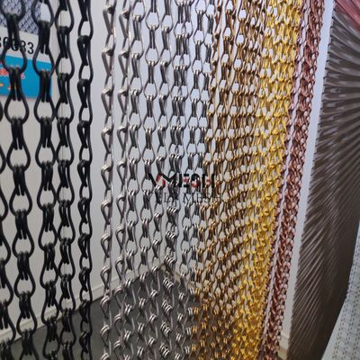 Alüminyum Bobin Drapery Dokuma Tel Metal Perde Ev Dekorasyonu