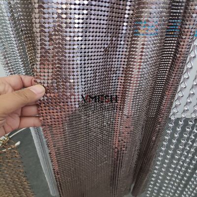 Alüminyum Bobin Drapery Dokuma Tel Metal Perde Ev Dekorasyonu