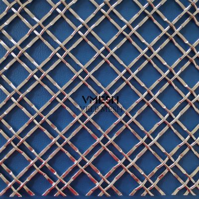 Özel Kablo Çapı Paslanmaz Çelik Metal Cephesi İç / Dış İç Çaplı Kablo Ağı