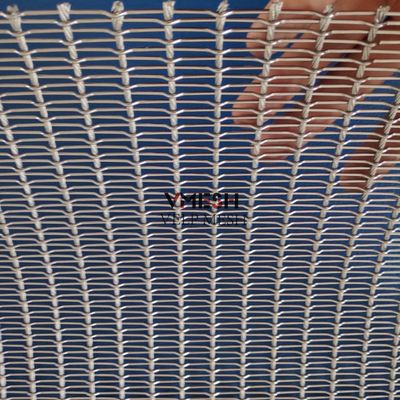 Mimari Yapı Dekorasyonu için Özel Boyutlu Paslanmaz Çelik Kablo Çubuk Dokuma Hasır