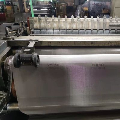 Paslanmaz Çelik Dokuma Tel Örgü Kumaş - Endüstriyel Makineler için 304/316 Kalite