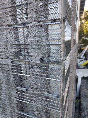 İnşaat Malzemeleri Metal Hasır Yapısal Yerinde Kalan Kalıp Sistemi