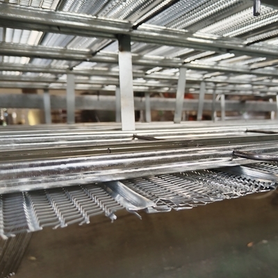 Kalıcı kalıplama için galvanizli çelik yüksek ribbed beton takviye ağı