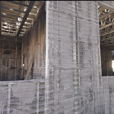 Hafif Çelik Galvanizli Rib Lath Beton Döküm Kalıp Yapısı