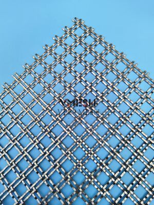 Özel Renk Bina Dış Cephe Dekoratif Mesh Panel Eloksallı Mimari Mesh