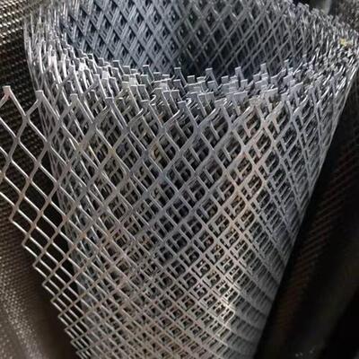 Hot Dip Galvanized Steel Sheets Small Holes Expanded Metal Mesh Rolls