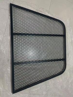 Dış Mekan Pencere Kuyu Kapağı için Toz Boyalı Siyah Renkli Genişletilmiş Metal Mesh