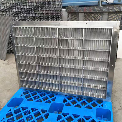 316 Stainless Steel Wedge Wire Screens High Efficiency Solid Separation Filter
