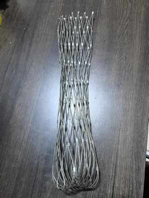 High Strength Stainless Steel Ferruled Cable Wire Rope Mesh Backpack protector Flexible mesh bag