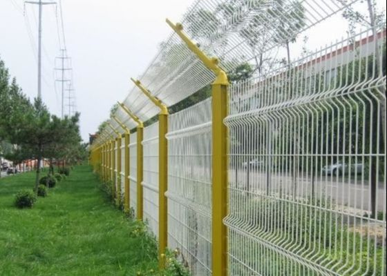 3D Galvanizli Kaynaklı Tel Örgü Çit 50x100mm 3.0mm Toz Boyalı