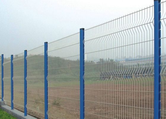 3D Galvanizli Kaynaklı Tel Örgü Çit 50x100mm 3.0mm Toz Boyalı
