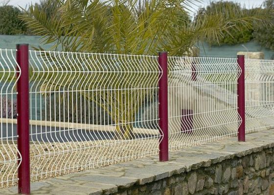 3D Galvanizli Kaynaklı Tel Örgü Çit 50x100mm 3.0mm Toz Boyalı