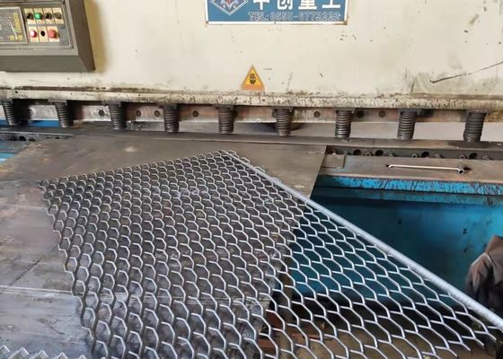 Platformlar için 4,5 mm Galvanizli Çelik Genişletilmiş Metal Levha
