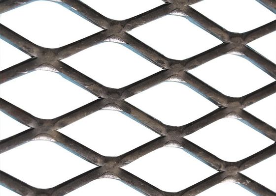 Galvanizli Genişletilmiş Metal Ağı Yükseltilmiş Tipi 1000x2000mm Karbon Çelik