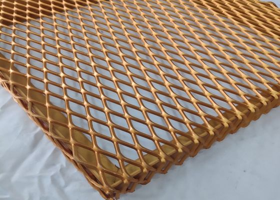 Mimari Dekorasyon için Alüminyum Genişletilmiş Metal Mesh 1x2m