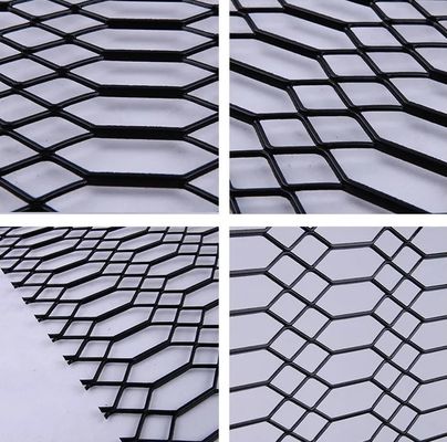 Galvanizli Paslanmaz Çelik Alüminyum Genişletilmiş Metal Mesh
