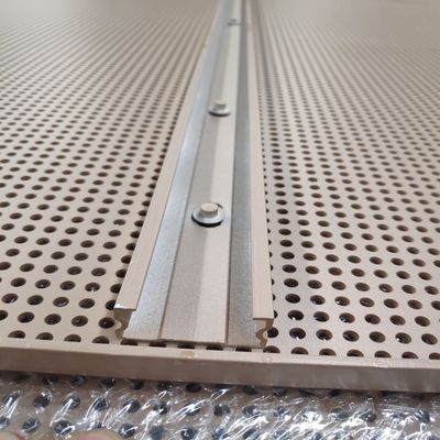 Dekoratif cepheler Perforated Metal Mesh Alüminyum Özel delik tasarımı
