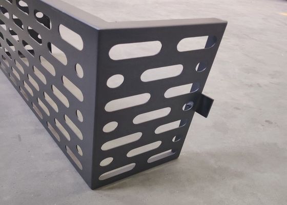 Özel Oluklu Delikli Metal Mesh Paneller