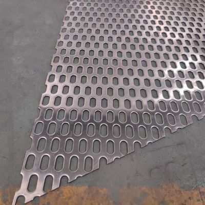 Dekoratif Cepheler için Alüminyum Oluklu Delikli Metal Panel
