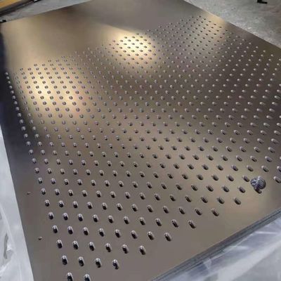 SS304 Alüminyum Perforasyonlu Metal Yaprak 4x8 Yuvarlak Delik